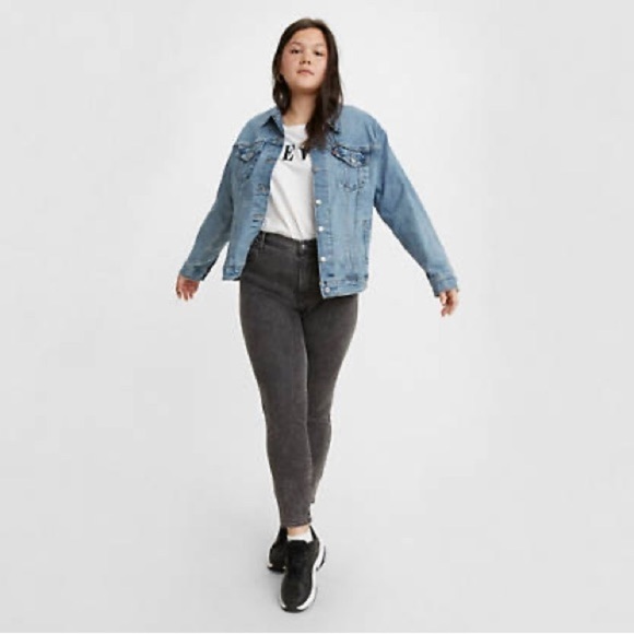Levi's® Premium 721 HIGH RISE SKINNY WOMEN'S JEANS 22W(PLUS SIZE) Water Less - Picture 1 of 12